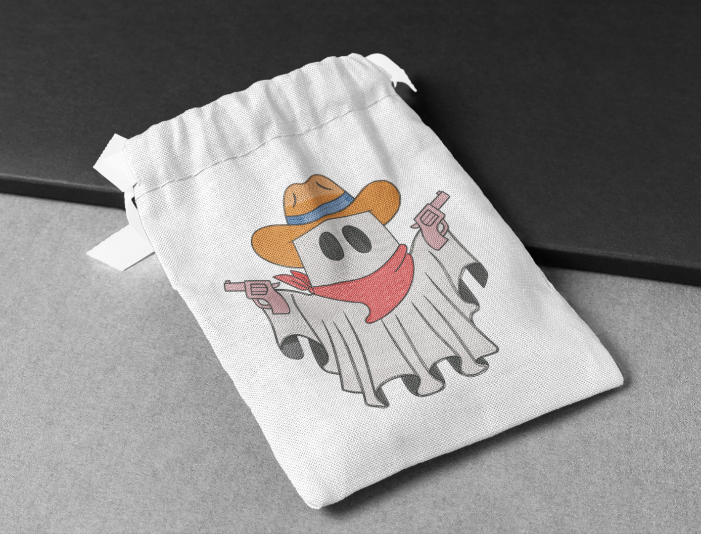 Ghost Cowboy With Gun 