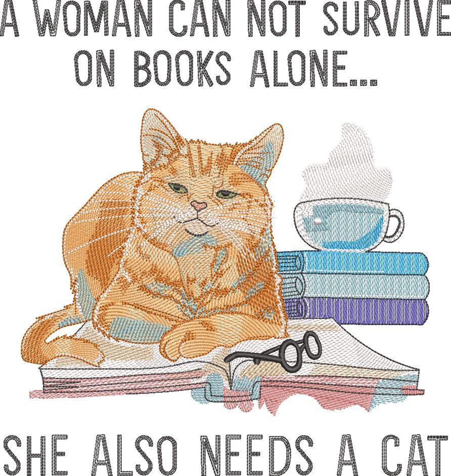 A Woman Needs a Cat Quote A Woman Needs a Cat Quote