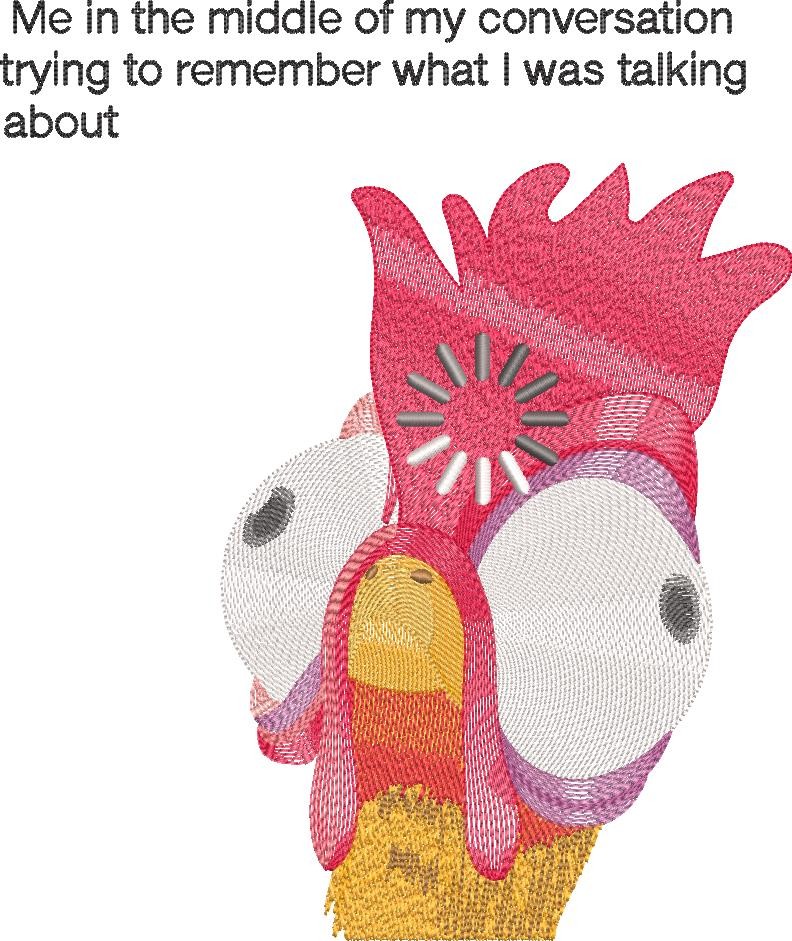 Crazy Chicken Funny Saying Crazy Chicken Funny Saying