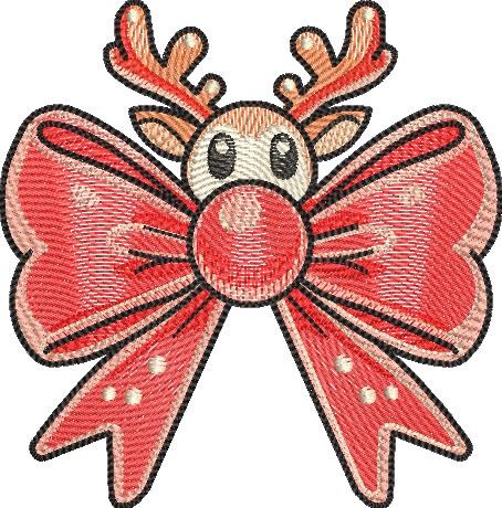 Reindeer Bow Reindeer Bow
