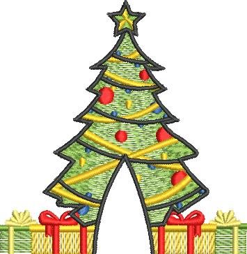 Christmas Tree With Presents Christmas Tree With Presents