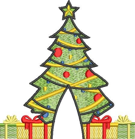 Christmas Tree With Presents Christmas Tree With Presents