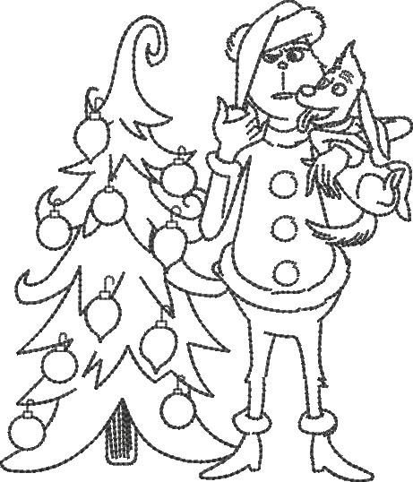 Grinchmas Line Art Grinchmas Line Art
