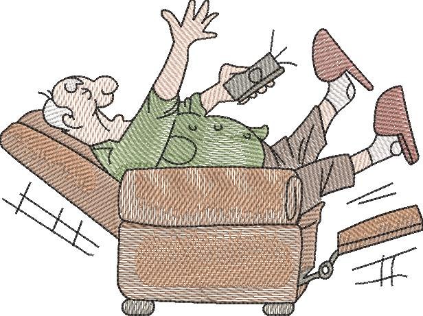Relaxing Grandpa Relaxing Grandpa