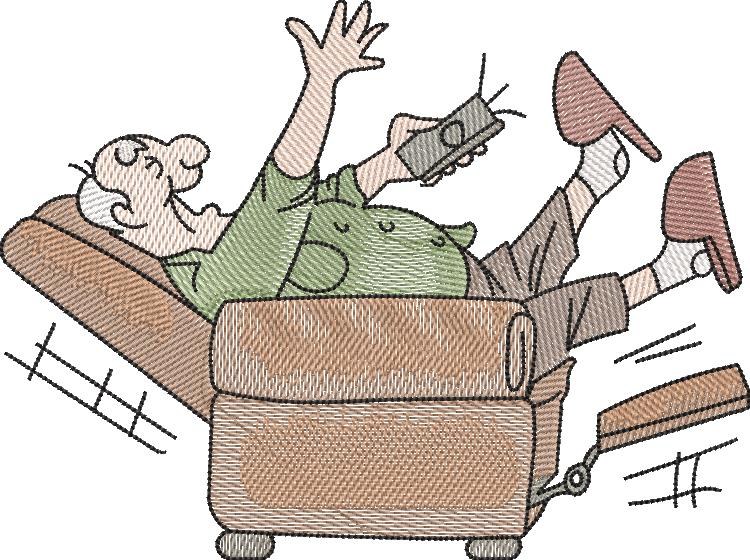 Relaxing Grandpa Relaxing Grandpa