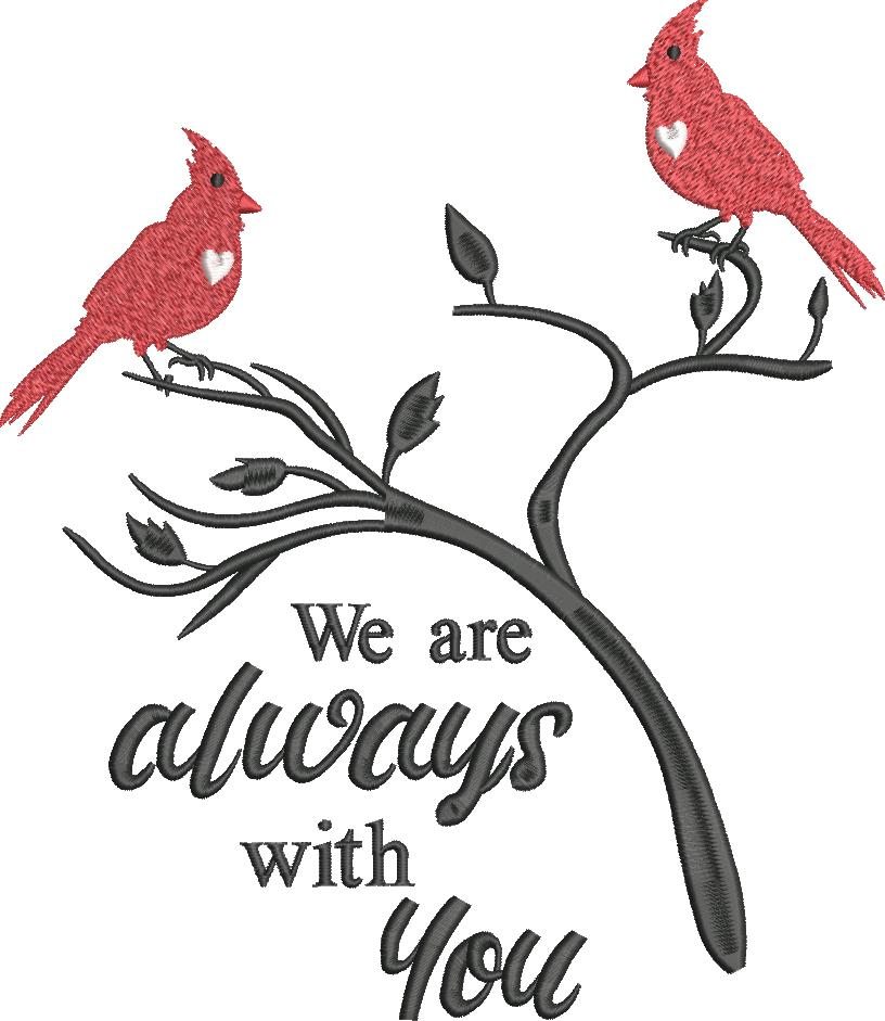 Always With You Red Cardinal Quote Always With You Red Cardinal Quote