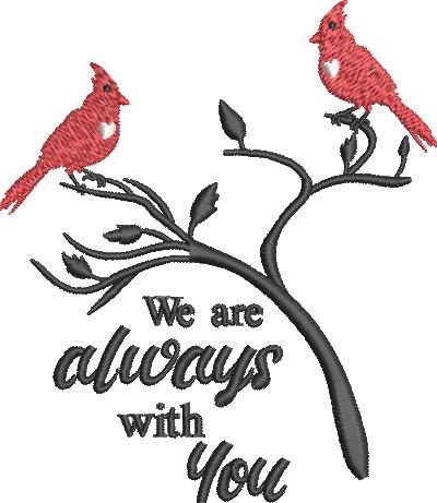 Always With You Red Cardinal Quote Always With You Red Cardinal Quote