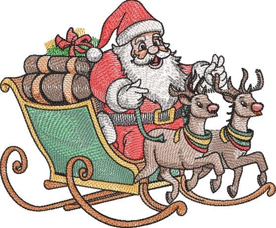Santa's Reindeer Sleigh Santa's Reindeer Sleigh