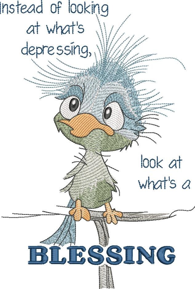 Look At Blessing Bird Quote Look At Blessing Bird Quote