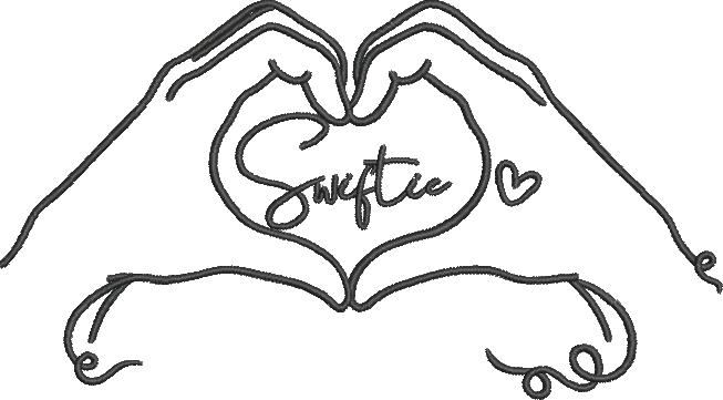 Swiftie Heart Hands Swiftie Heart Hands