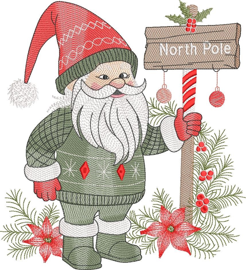 Gnome On North Pole Gnome On North Pole