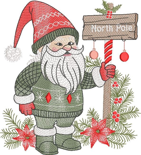 Gnome On North Pole Gnome On North Pole