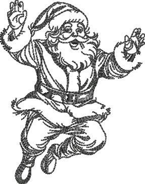 Santa Claus Line Art Santa Claus Line Art