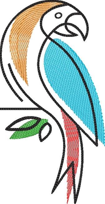 Parrot Color Art Parrot Color Art