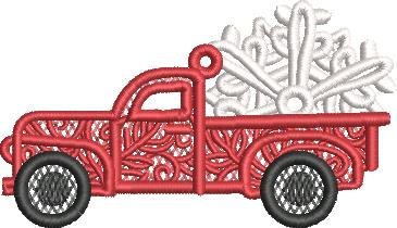 Truck With Snowflake FSL Truck With Snowflake FSL