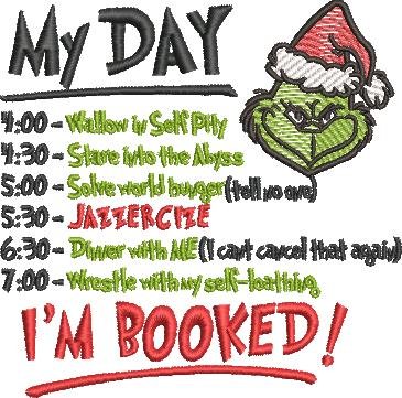 I'm Booked Christmas Thief