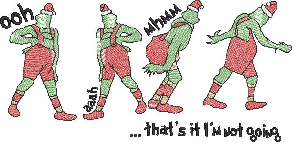 Funny I'm Not Going Christmas Thief Funny I'm Not Going Christmas Thief