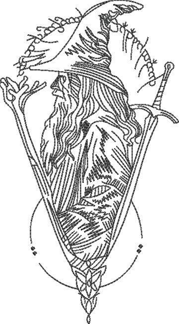 Grey Pilgrim Line Art Grey Pilgrim Line Art