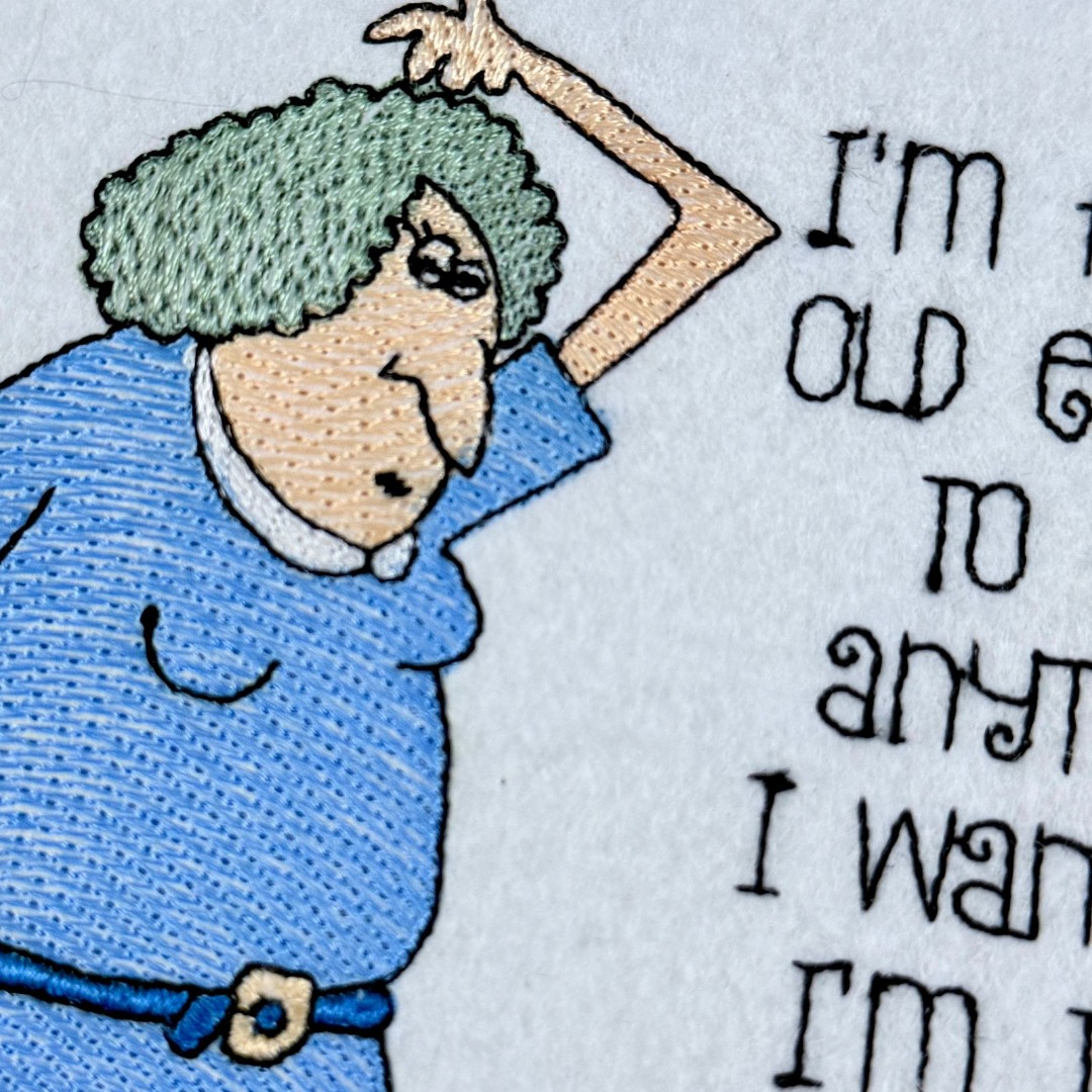 Old Enough But Too Tired Funny Lady Old Enough But Too Tired Funny Lady