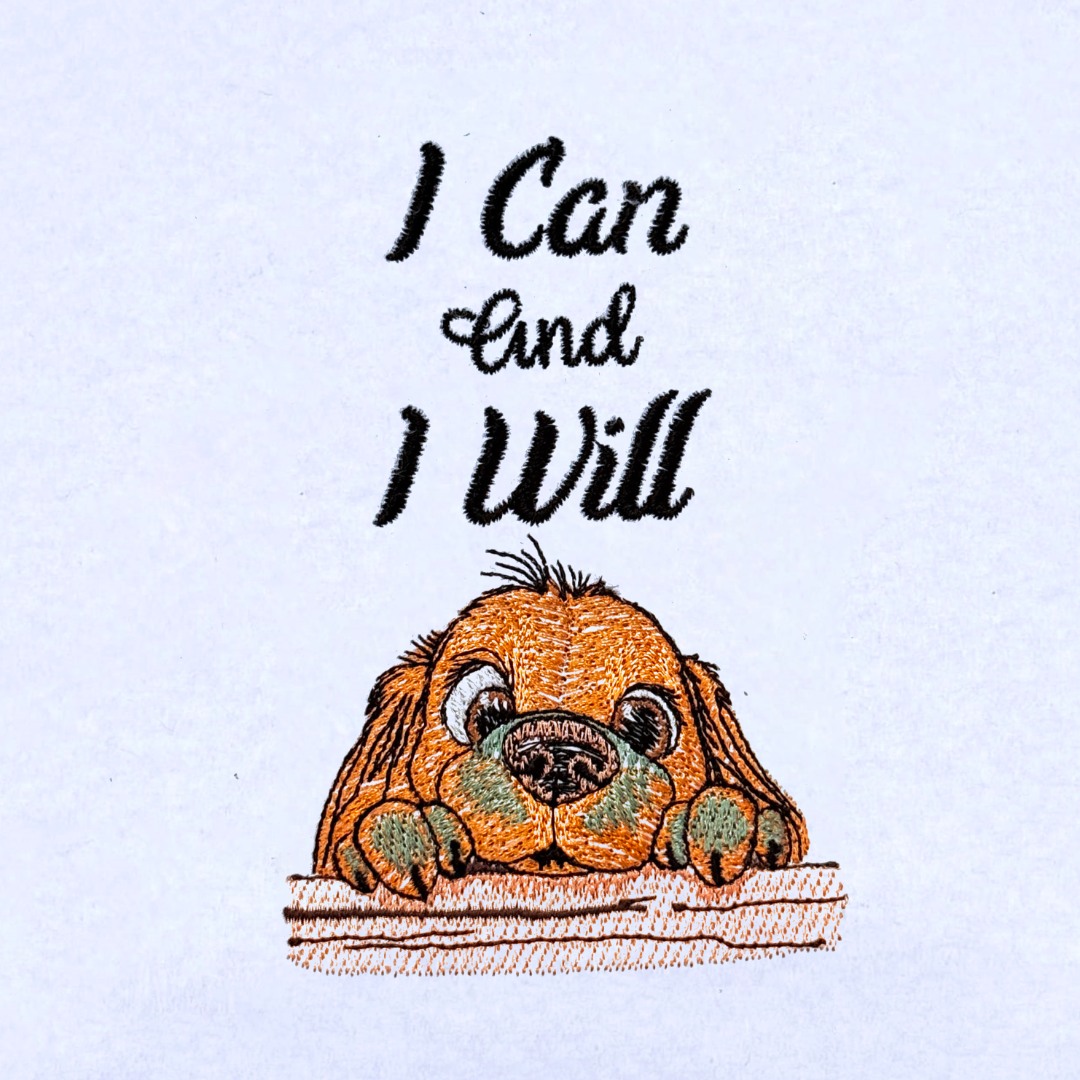 I Can And I Will Motivational Dog Quote I Can And I Will Motivational Dog Quote