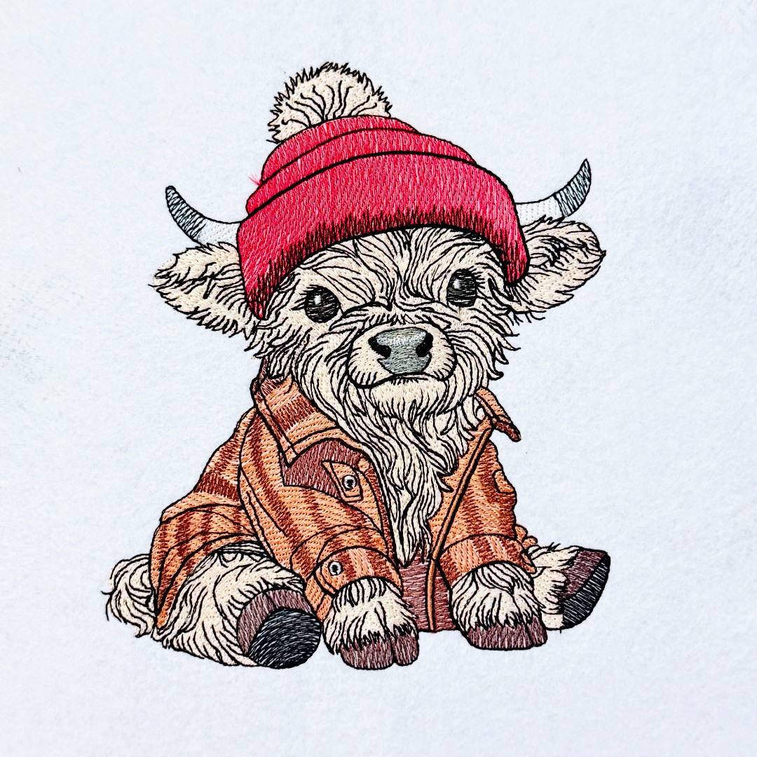 Baby Highland Calf Baby Highland Calf