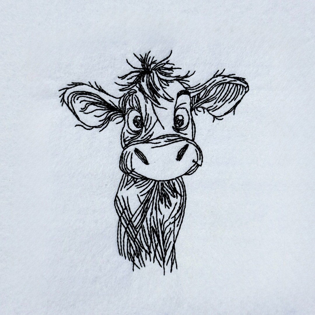 Cute Cow Line Art Cute Cow Line Art