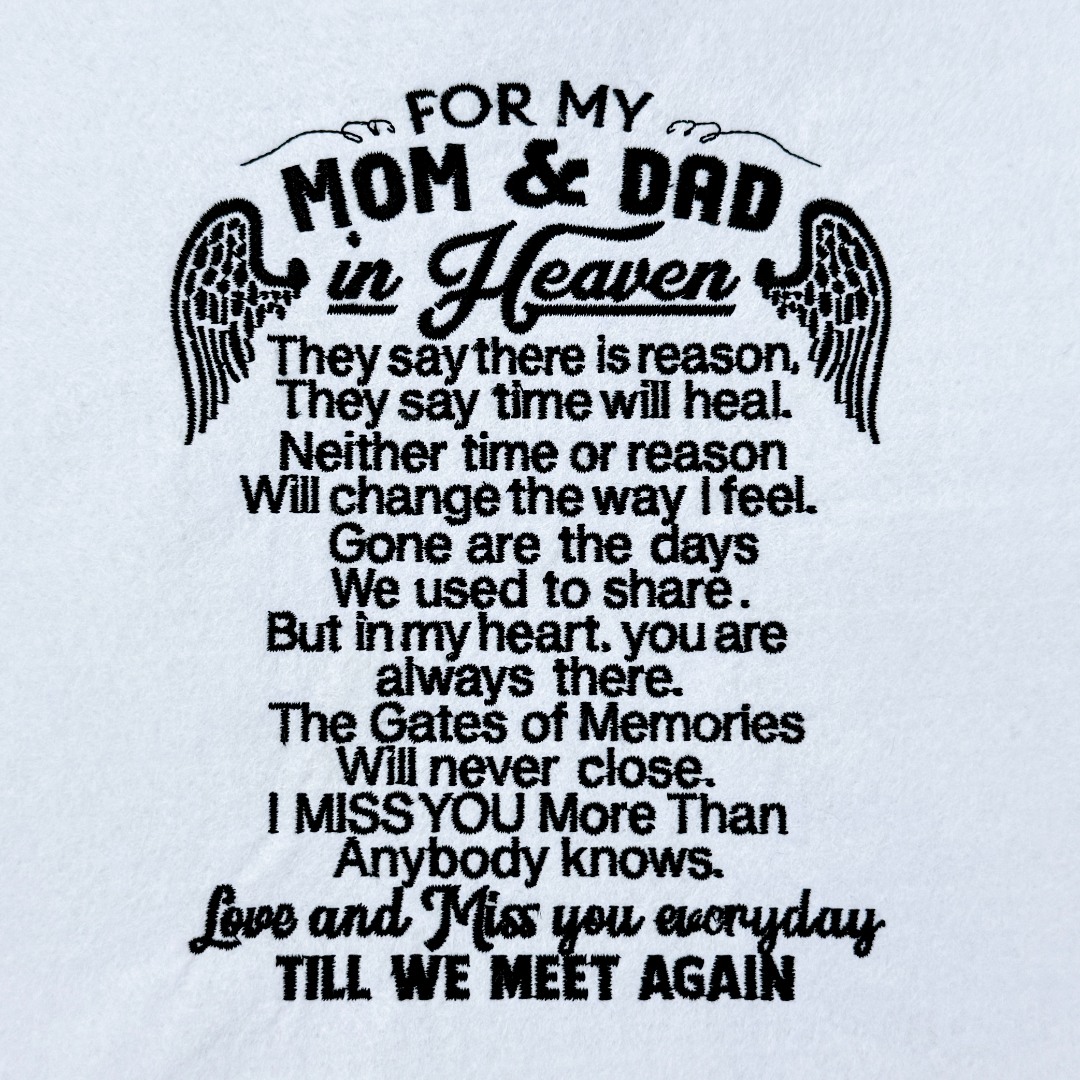 Mom And Dad In Heaven Quote Mom And Dad In Heaven Quote