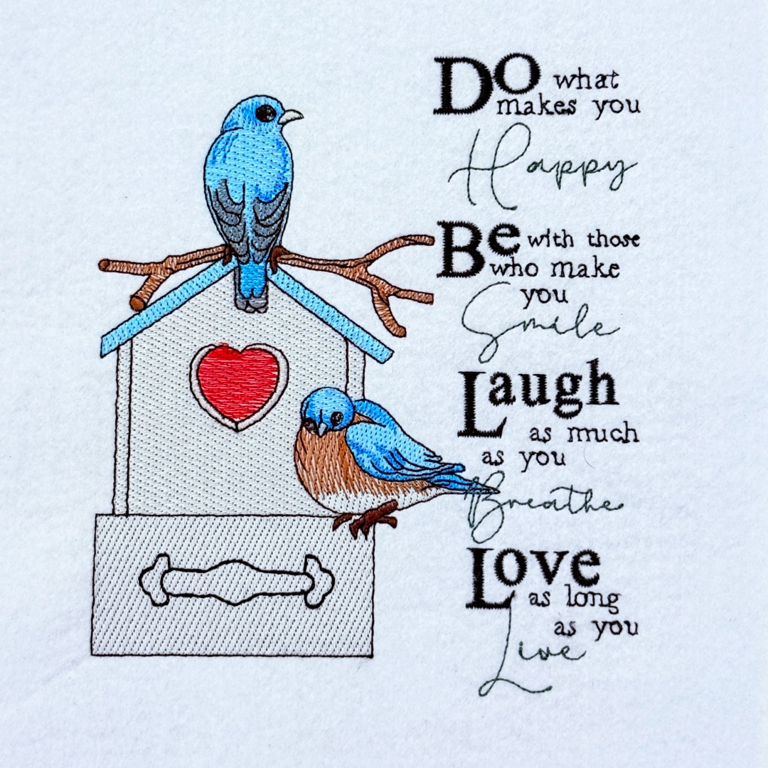 Be Laugh Love Birdhouse Quote Be Laugh Love Birdhouse Quote