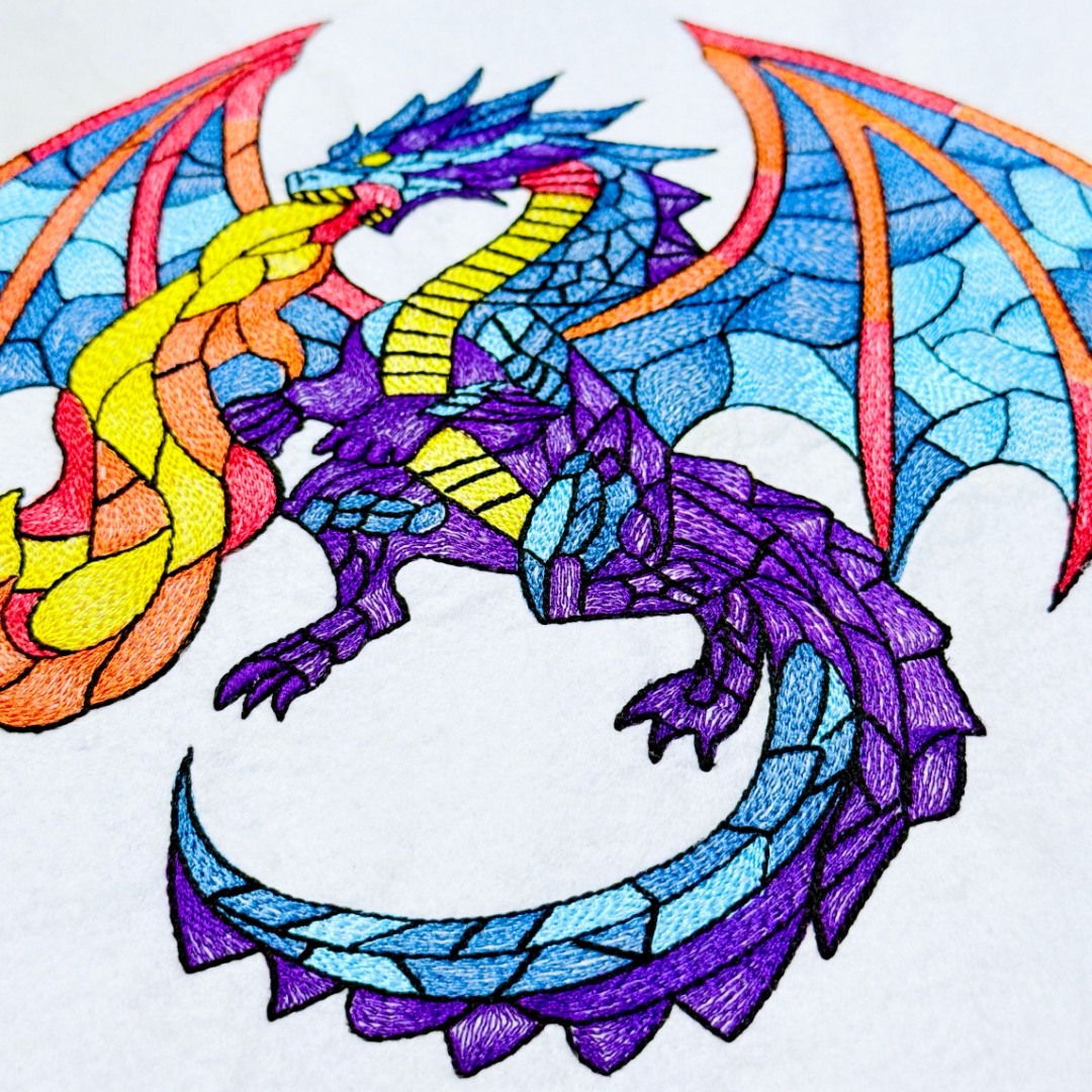 Stained Glass Dragon Stained Glass Dragon