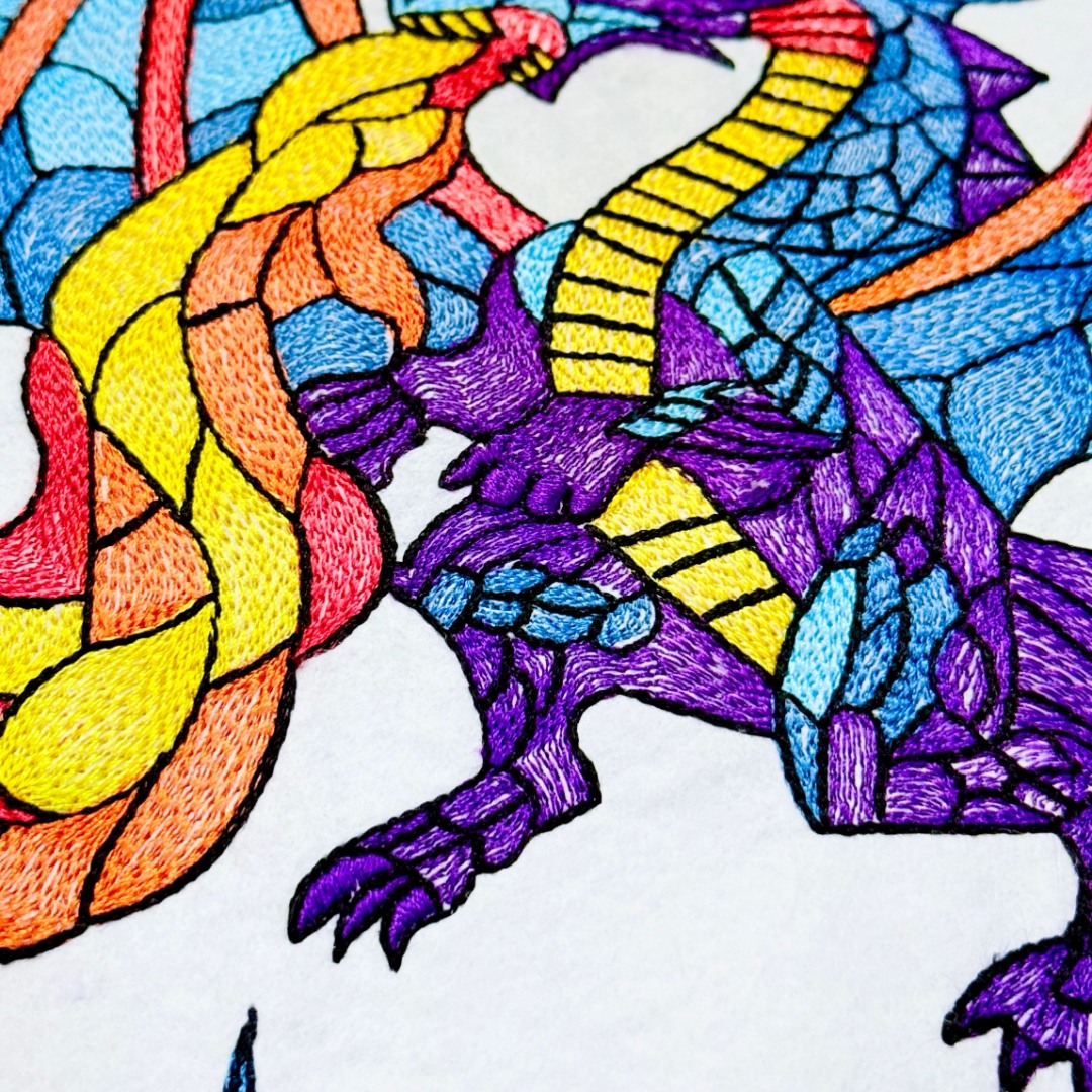 Stained Glass Dragon Stained Glass Dragon