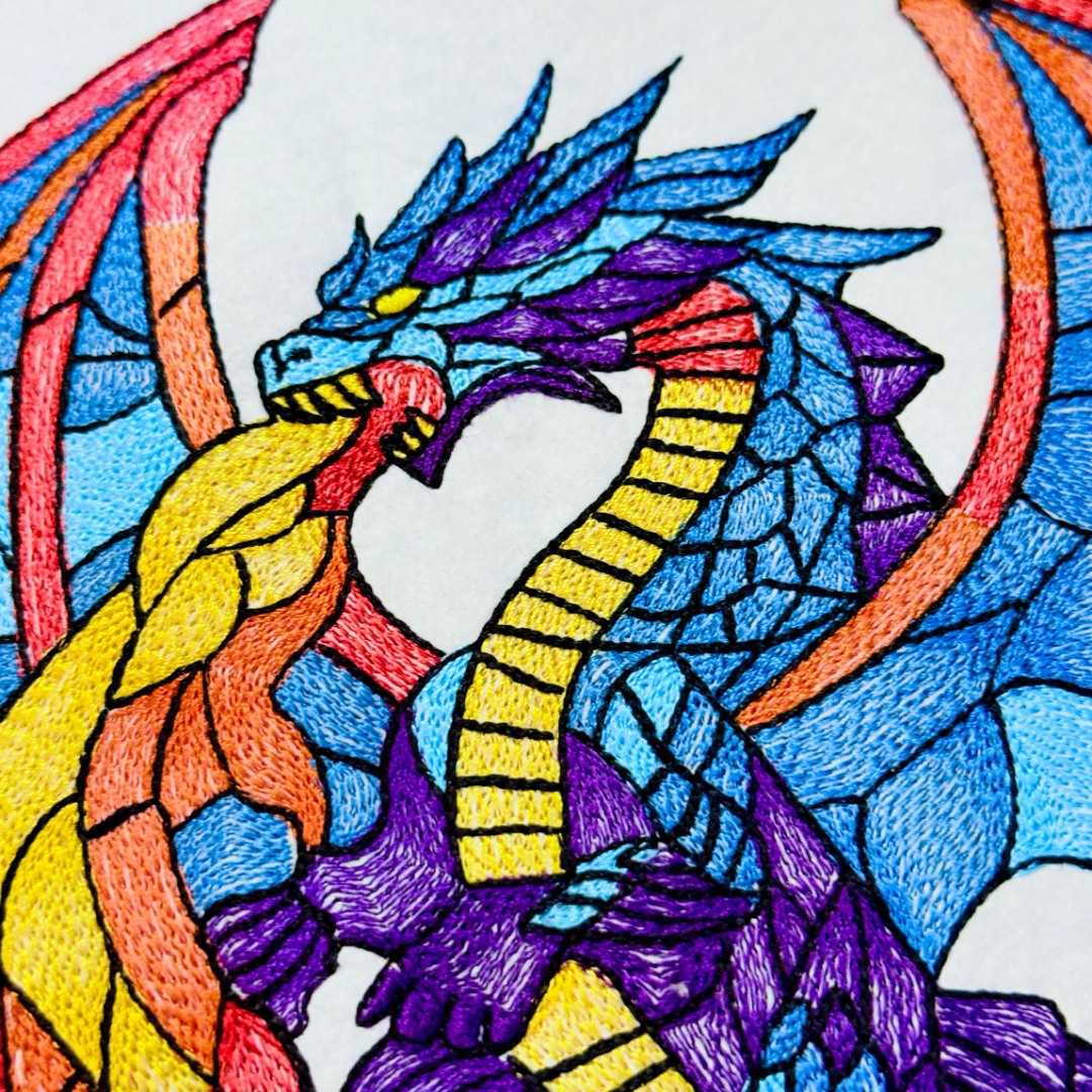 Stained Glass Dragon Stained Glass Dragon