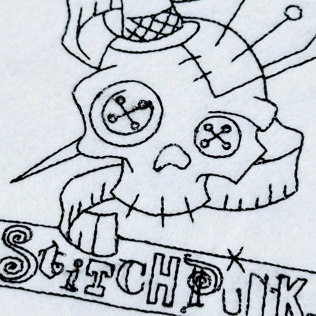 Stitchpunk Skull Stitchpunk Skull