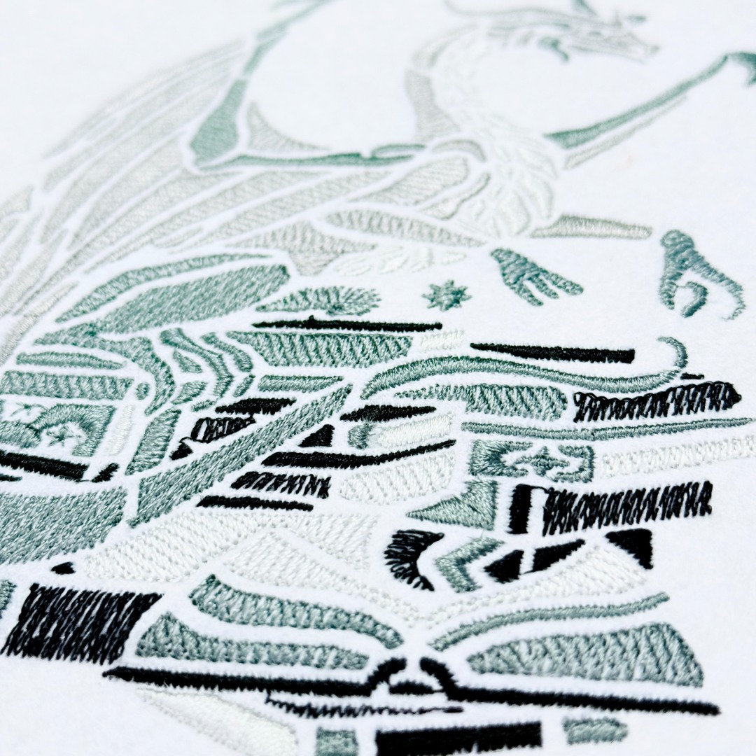 Monochrome Dragon on Books