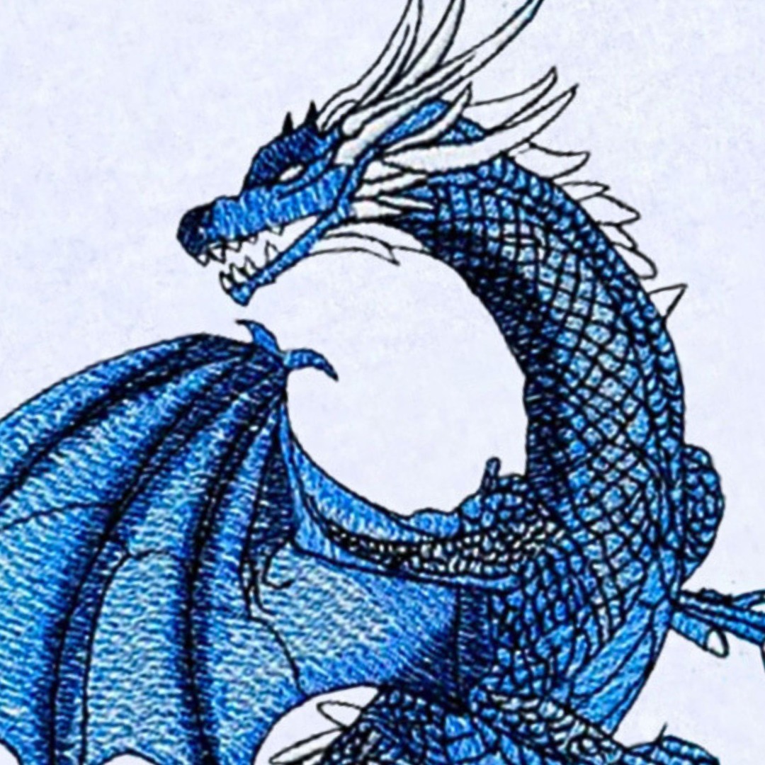 Blue Scaled Dragon Blue Scaled Dragon