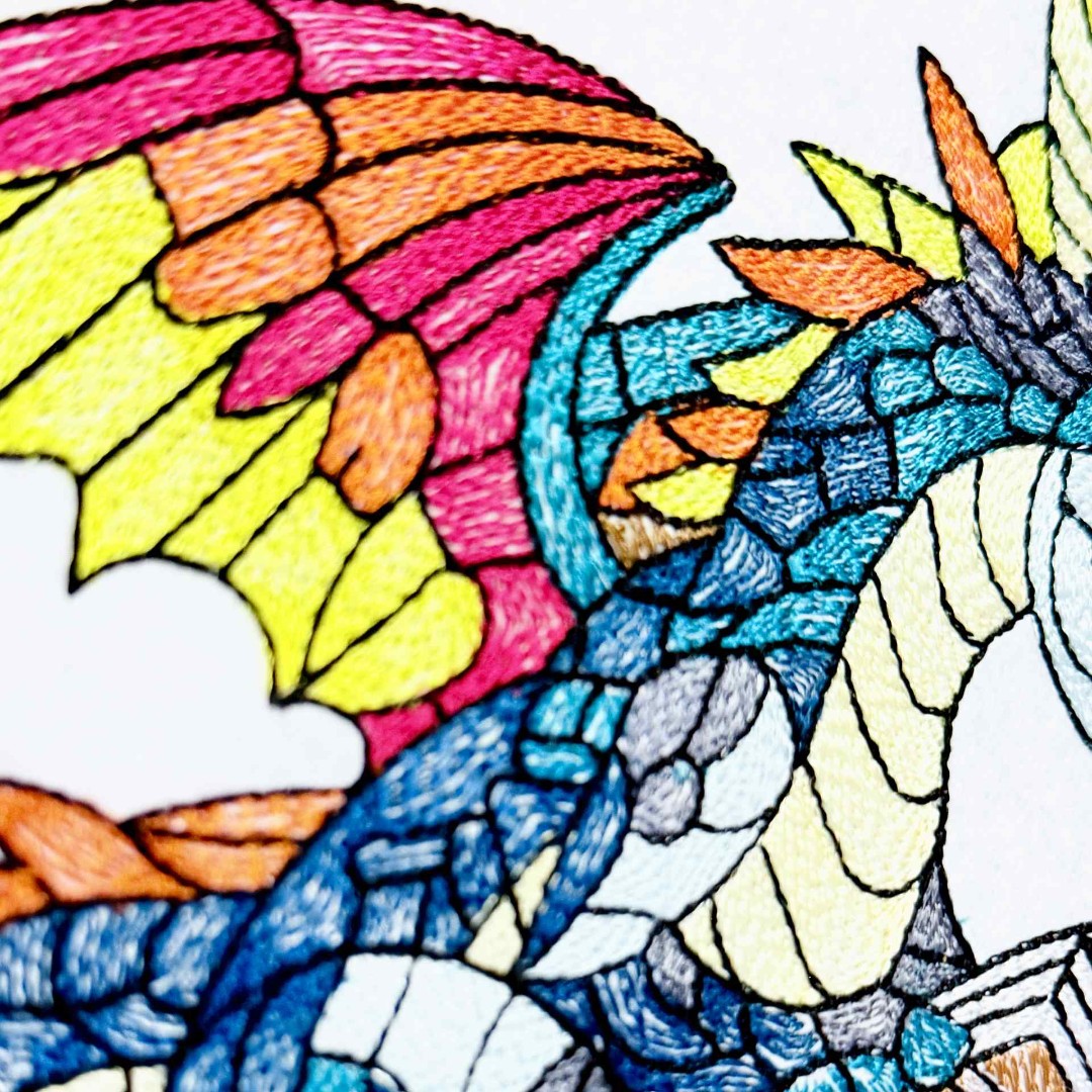Baby Dragon on Books Reading Baby Dragon on Books Reading