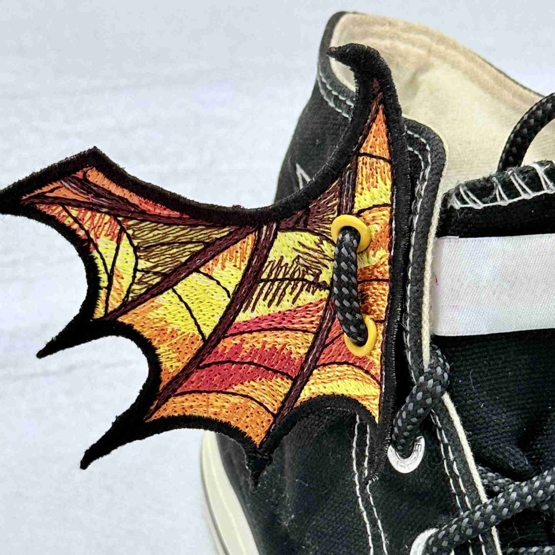 Fire Dragon ITH Shoe Wing