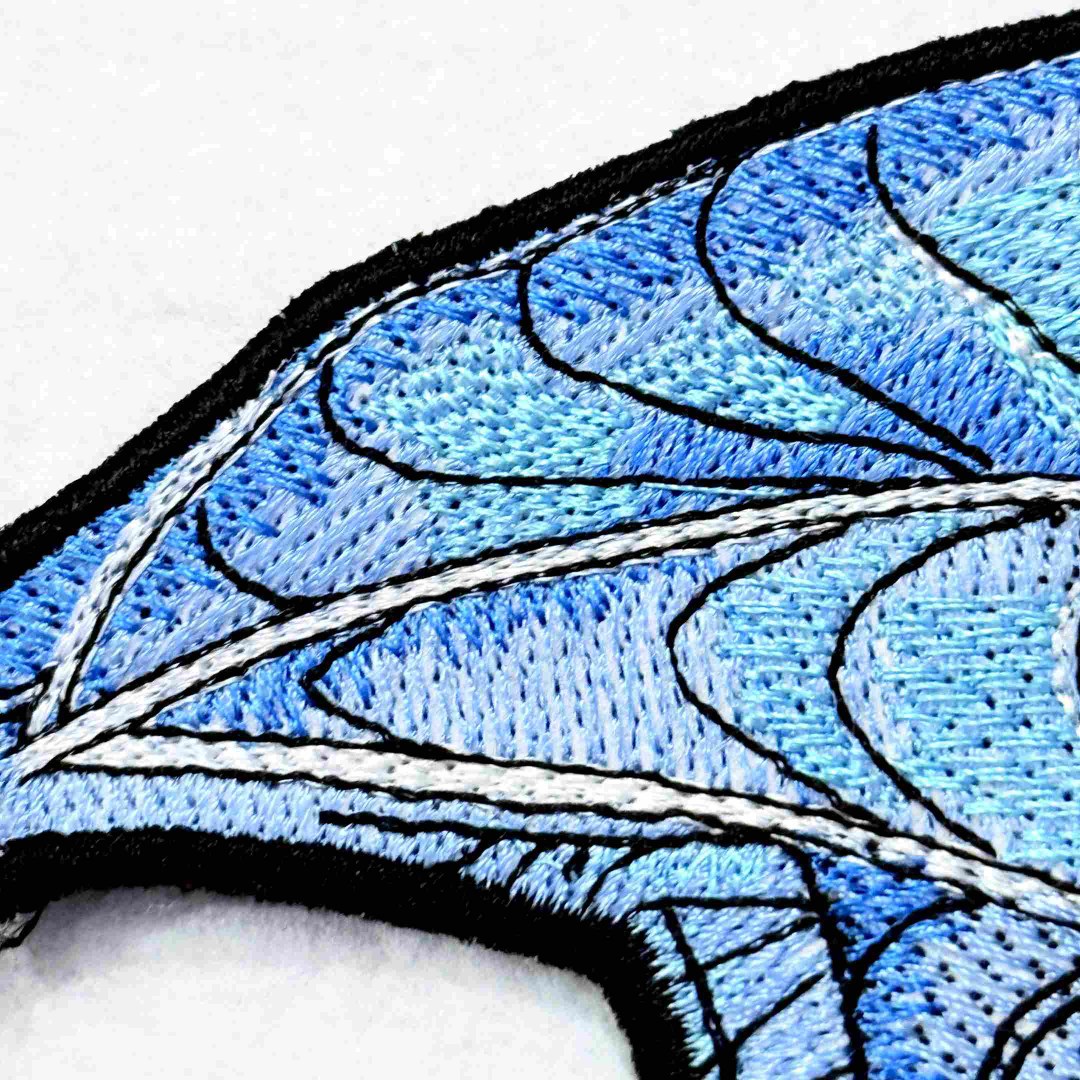 Moon Dragon ITH Shoe Wing
