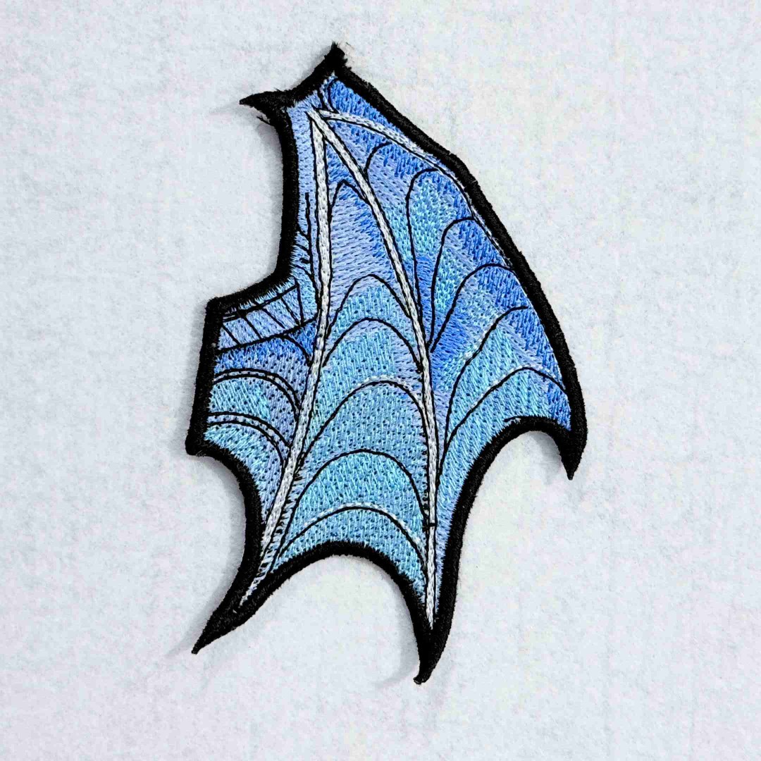 Moon Dragon ITH Shoe Wing