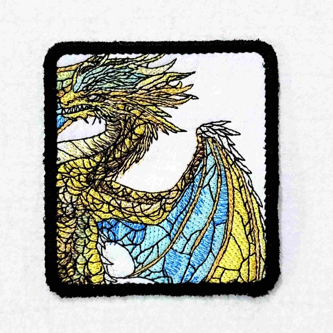 Gold Dragon ITH Coaster