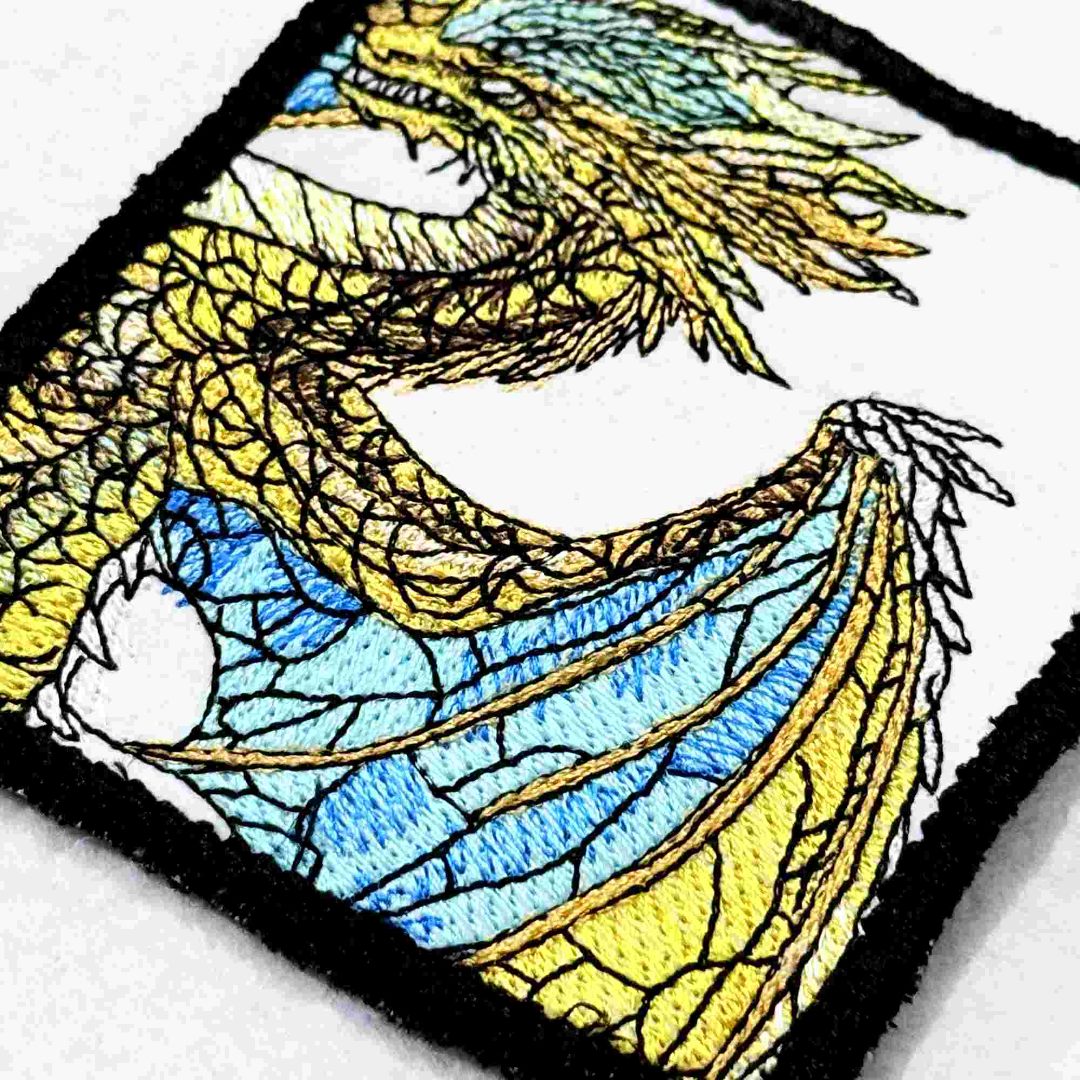Gold Dragon ITH Coaster