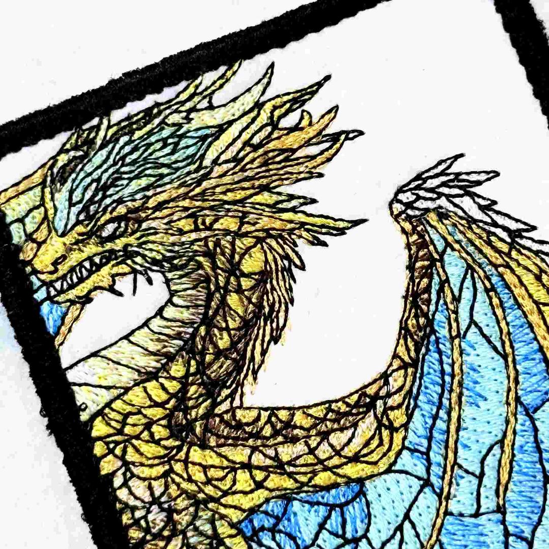 Gold Dragon ITH Coaster