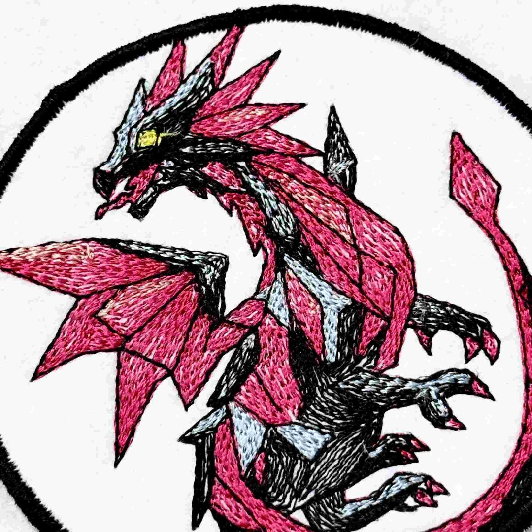 Spiked Mane Dragon ITH Coaster