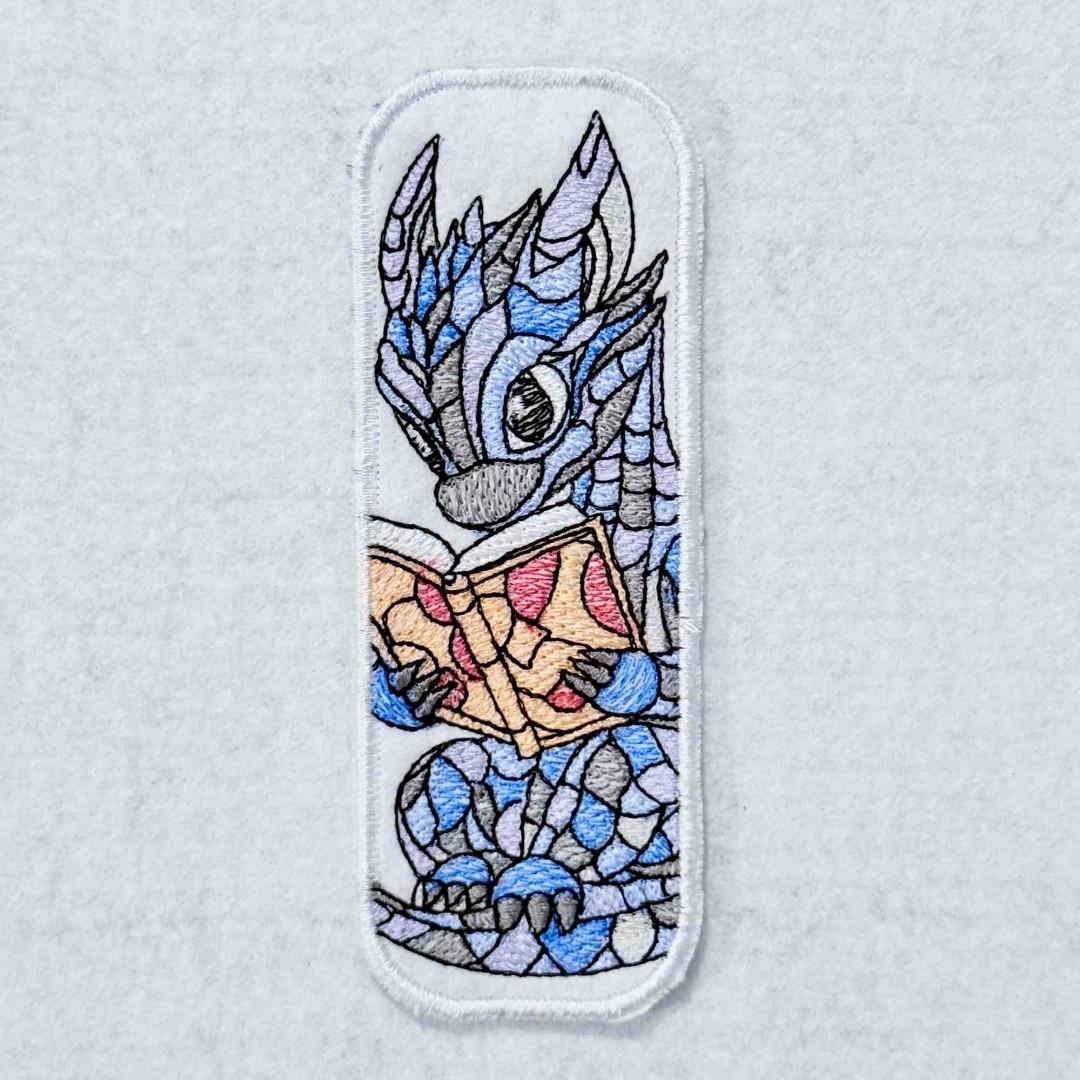 Studious Dragon ITH Bookmark