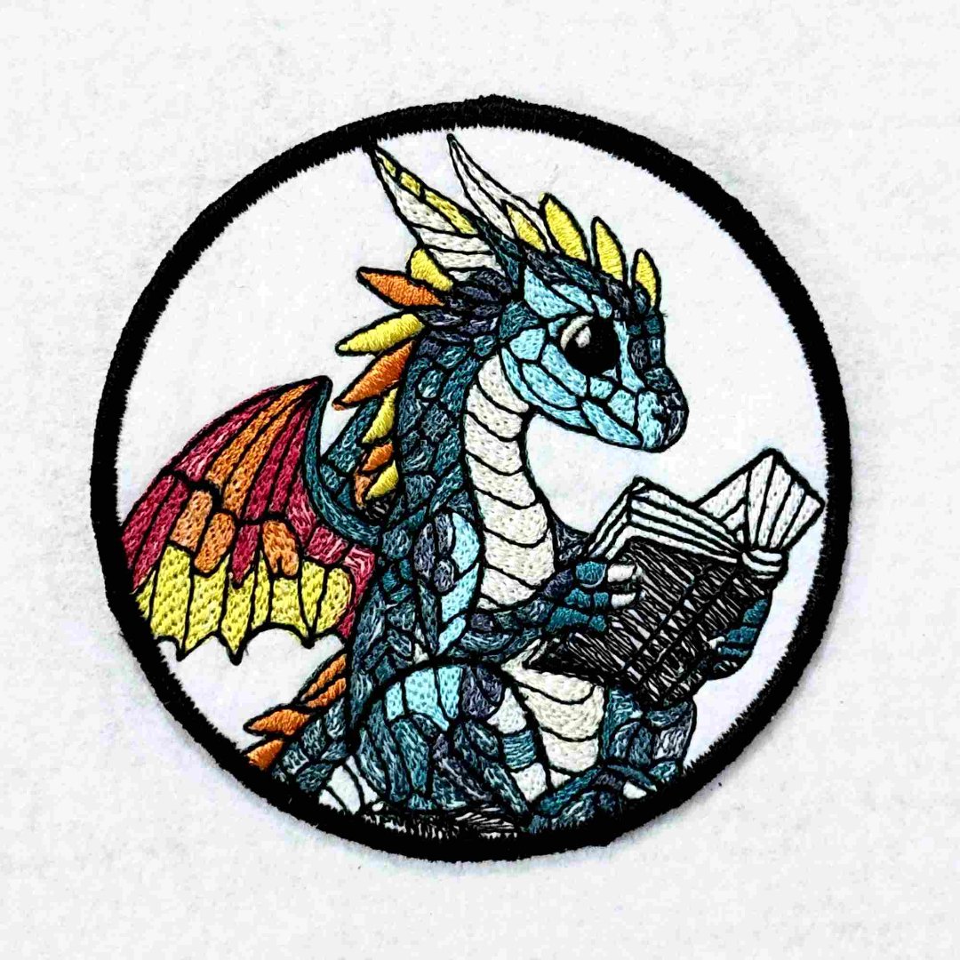 Reading Baby Dragon ITH Coaster