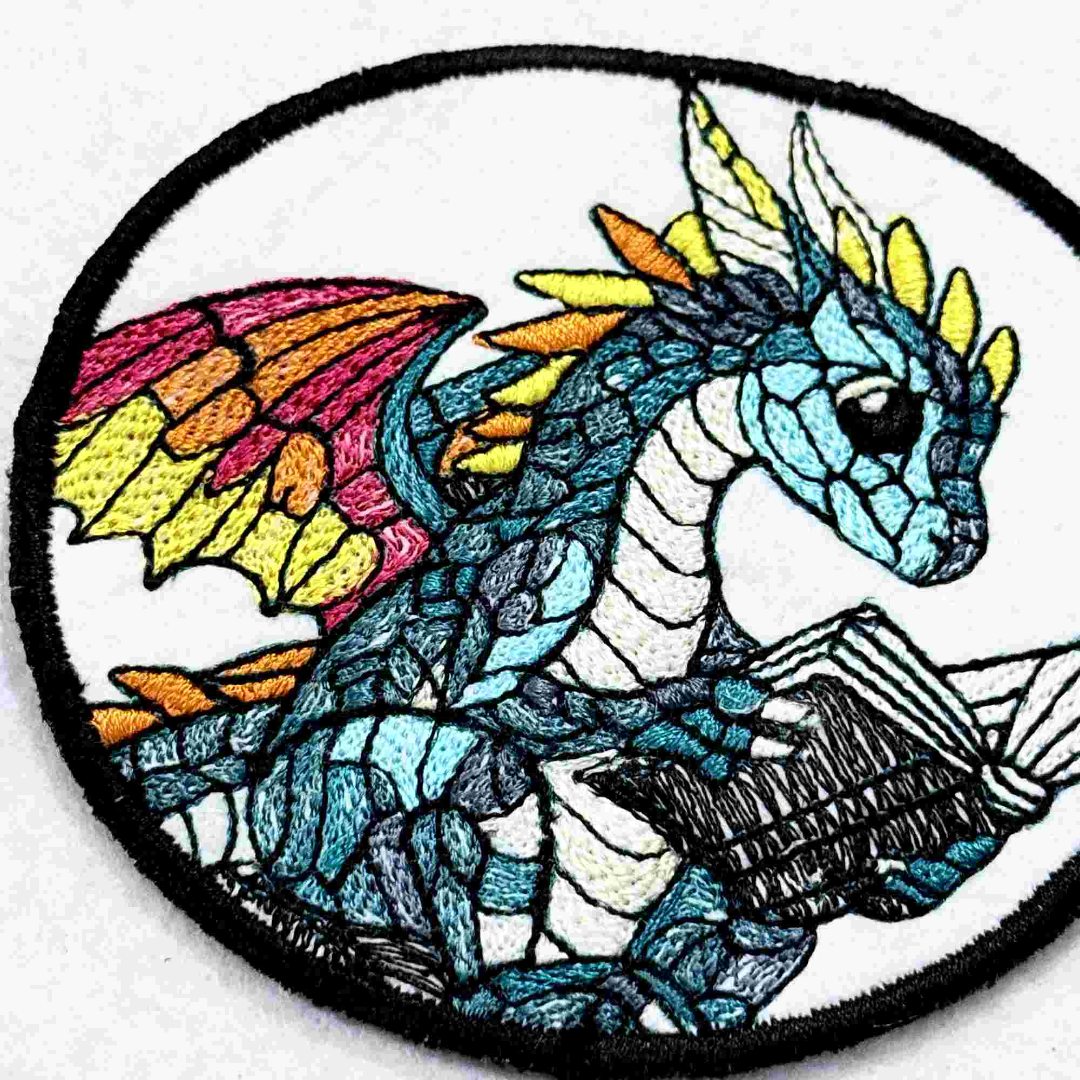 Reading Baby Dragon ITH Coaster