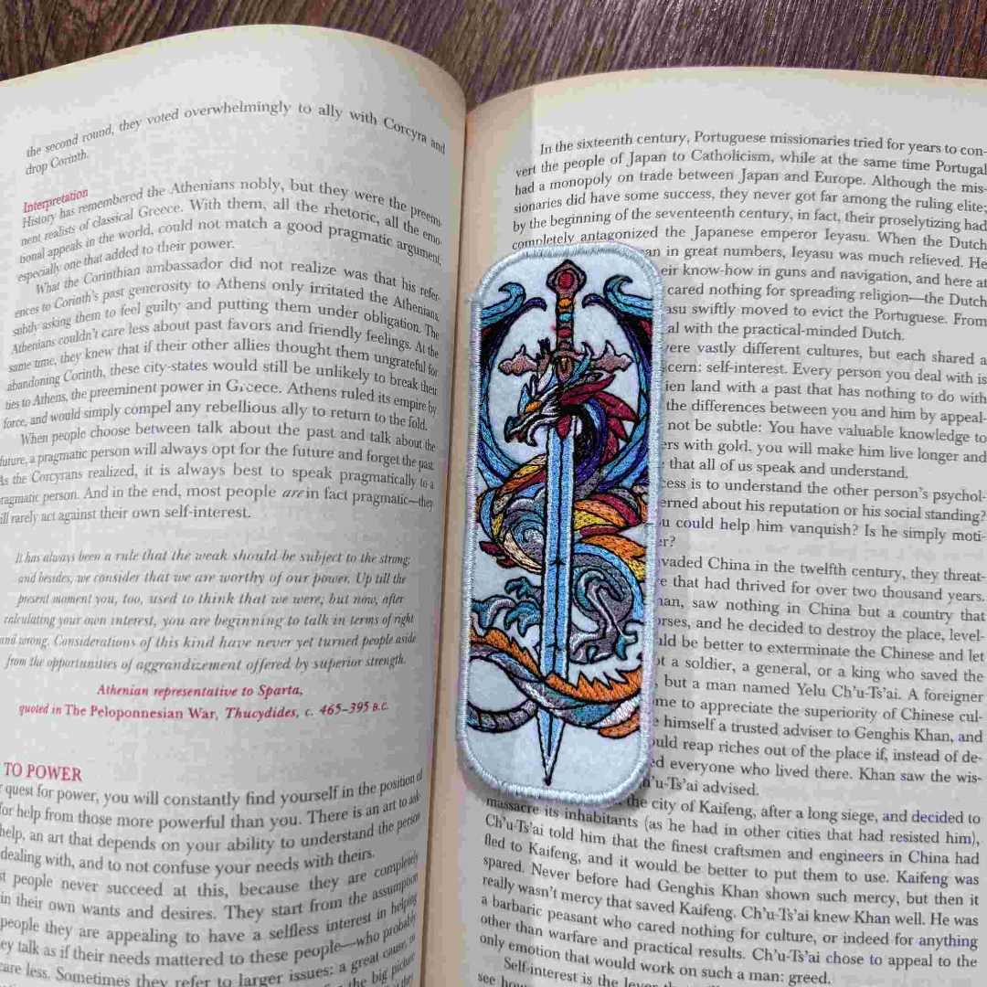 Dragon Sword ITH Bookmark