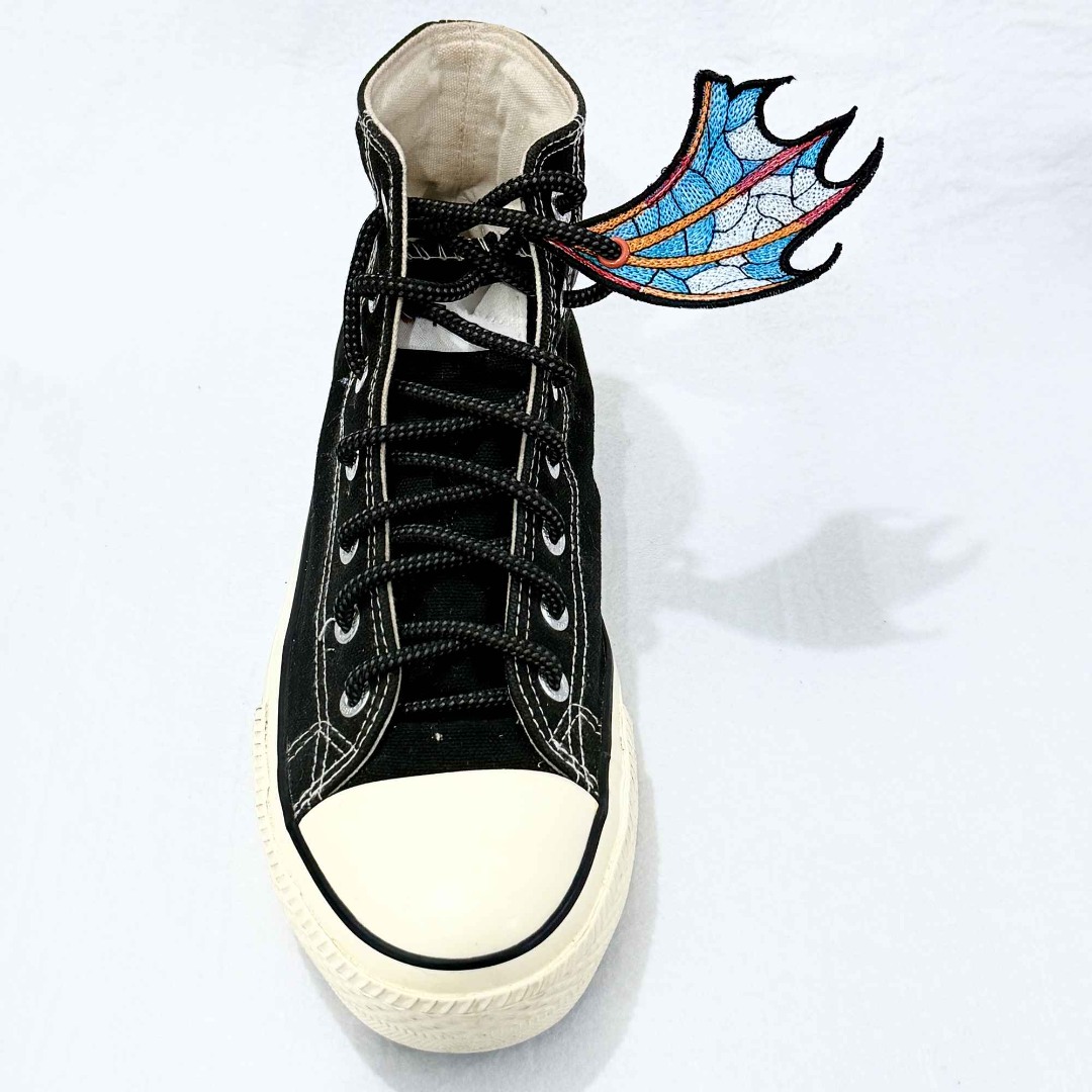 Stained Dragon ITH Shoe Wing