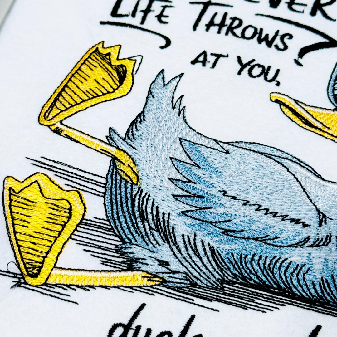 Duck And Let It Hit Someone Else Funny Saying