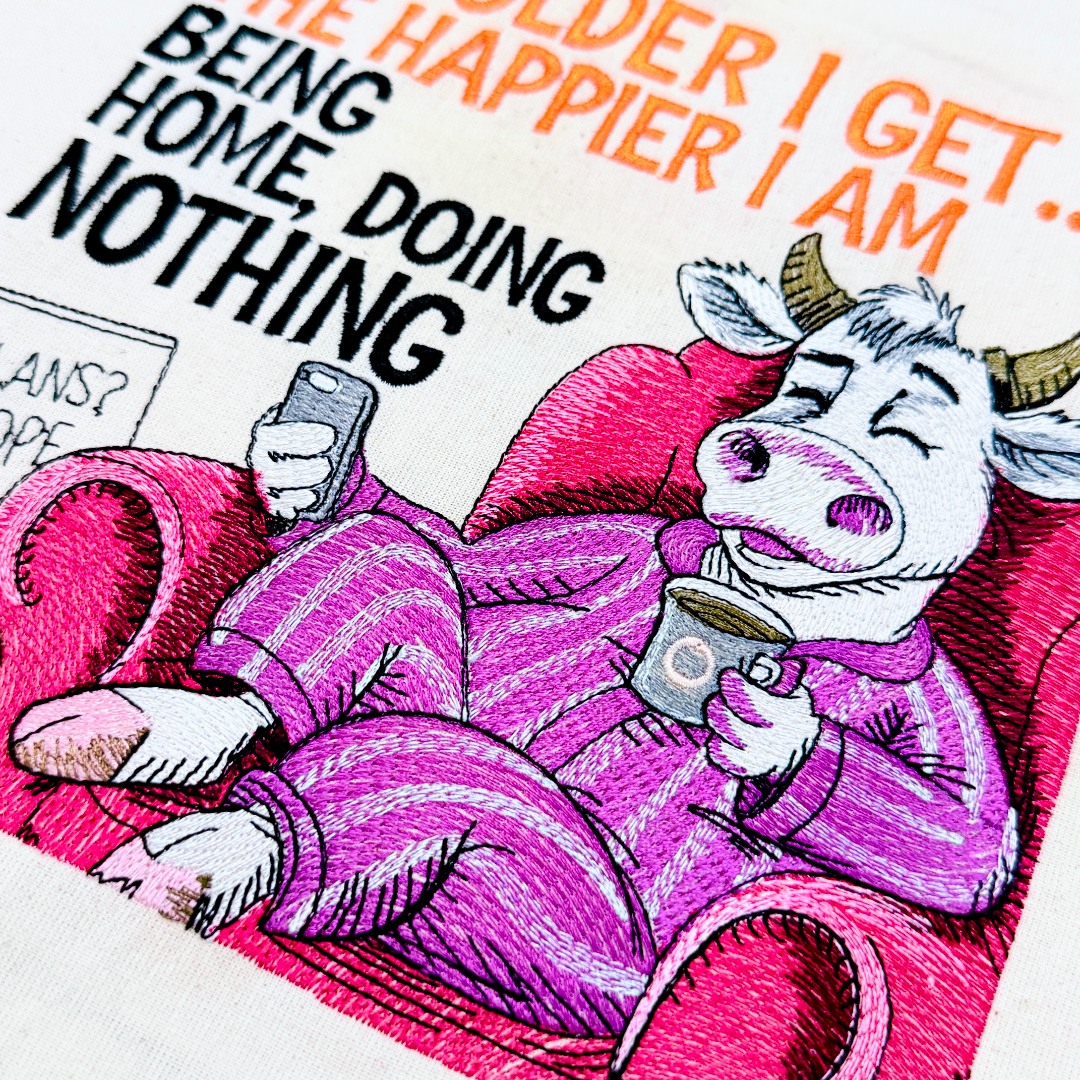 The Older I Get Funny Cow Saying - Free with $20 Purchase