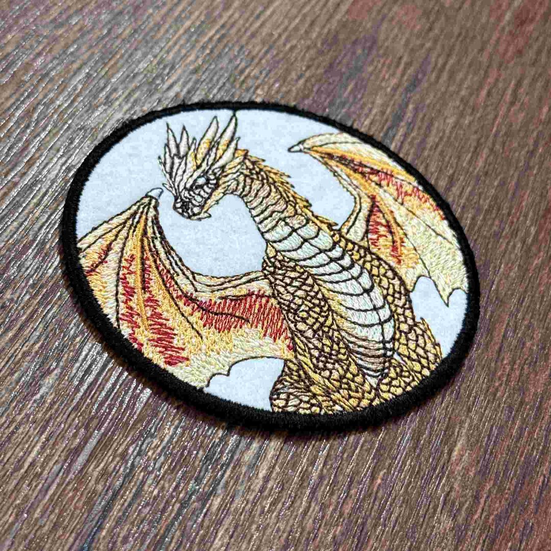 Gold Dragon ITH Coaster